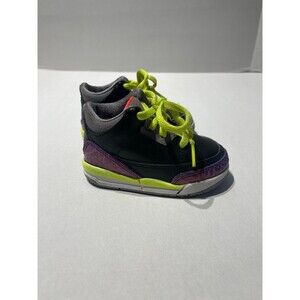 Jordan 3 Retro 832033-039 Black/Atomic Red/Cement Grey/Volt Size 5C